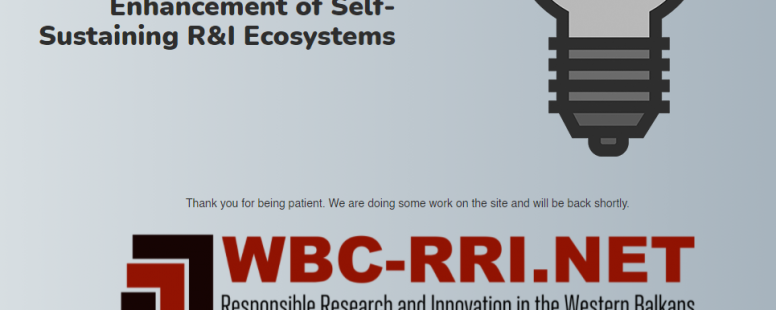 Embedding RRI in Western Balkan Countries: Enhancement of Self-Sustaining R&I Ecosystems